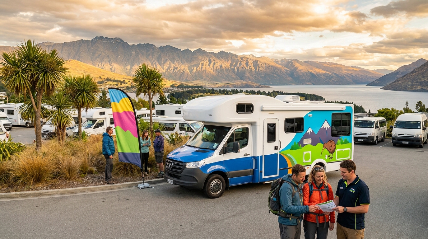 Long-Term RV Rental Comparison in Queenstown - Monthly Suppliers 2026